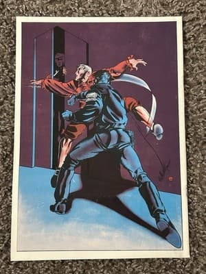 Future Beat #1 (Oasis 1986) Indie Cyberpunk Cop Sci-fi Comic - Thumbnail 6