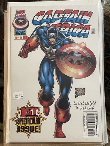 Captain America 2nd Series #1, 2, 4 - 11 (1996 Marvel) 1st App. Rikki Barnes - Thumbnail 3