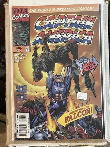 Captain America 2nd Series #1, 2, 4 - 11 (1996 Marvel) 1st App. Rikki Barnes - Thumbnail 11