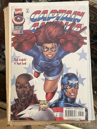 Captain America 2nd Series #1, 2, 4 - 11 (1996 Marvel) 1st App. Rikki Barnes - Thumbnail 6