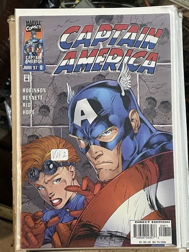 Captain America 2nd Series #1, 2, 4 - 11 (1996 Marvel) 1st App. Rikki Barnes - Thumbnail 9