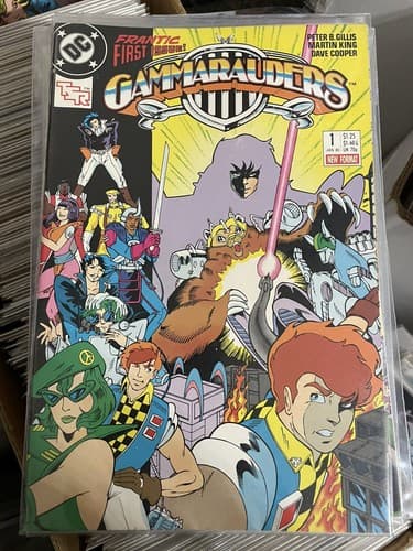 Lot Of 5 GAMMARAUDERS #1, 3, 4, 5, 10 (1989 DC) - Thumbnail 2