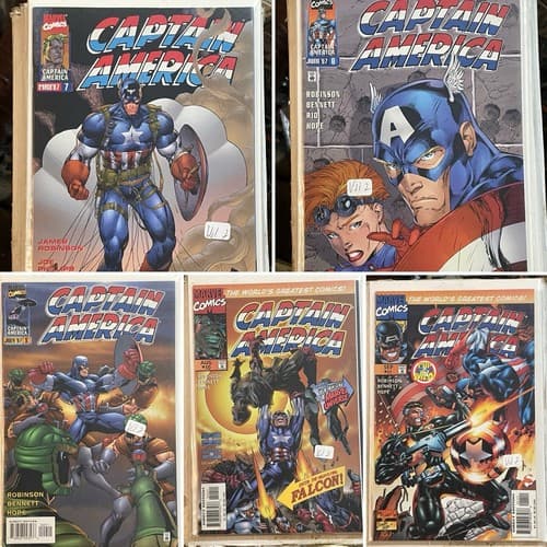 Captain America 2nd Series #1, 2, 4 - 11 (1996 Marvel) 1st App. Rikki Barnes - Thumbnail 2
