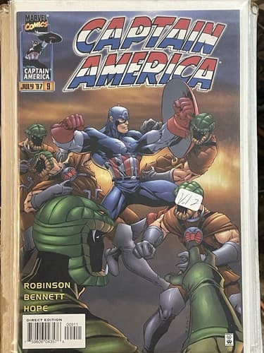 Captain America 2nd Series #1, 2, 4 - 11 (1996 Marvel) 1st App. Rikki Barnes - Thumbnail 10