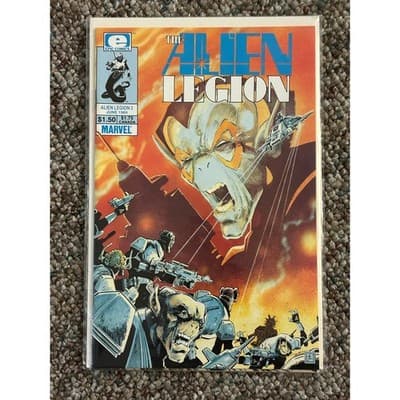 Alien Legion #1, 2, 4 (1984 Epic) Lot of 3 - Thumbnail 3