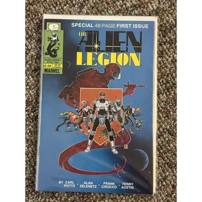 Alien Legion #1, 2, 4 (1984 Epic) Lot of 3 - Thumbnail 4