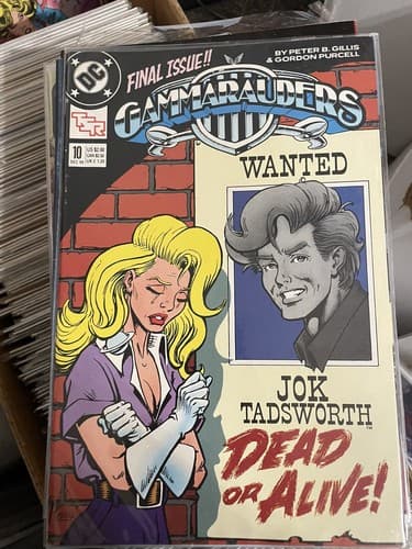 Lot Of 5 GAMMARAUDERS #1, 3, 4, 5, 10 (1989 DC) - Thumbnail 6