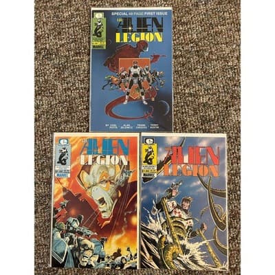 Alien Legion #1, 2, 4 (1984 Epic) Lot of 3 - Image 1