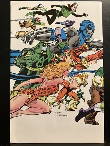 Lot Of 7 Official Handbook of the Marvel Universe #9 - 15 (1985 Marvel) - Thumbnail 7