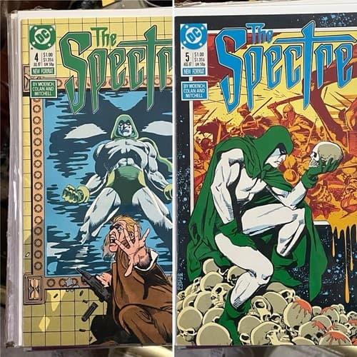 Lot Of 2 Specter 2nd Series #4 & 5 (1987 DC) - Image 1