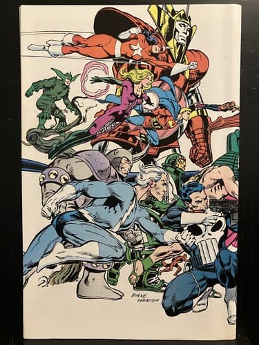 Lot Of 7 Official Handbook of the Marvel Universe #9 - 15 (1985 Marvel) - Thumbnail 5