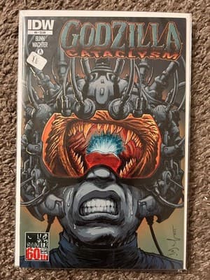 IDW Comic Book Lot Godzilla Rulers of Earth #18 Cataclysm #4 Rage Across Time #4 - Thumbnail 2