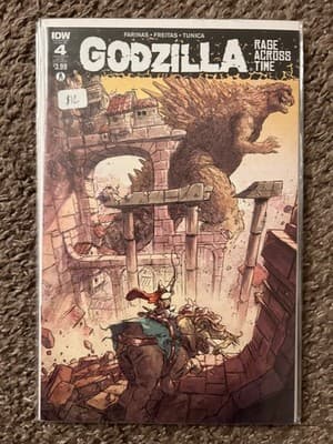 IDW Comic Book Lot Godzilla Rulers of Earth #18 Cataclysm #4 Rage Across Time #4 - Thumbnail 4