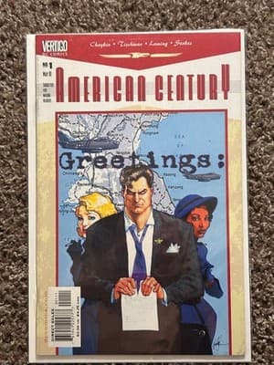 Vertigo American Century #1 May 01 DC Comics Comic Book Greetings Cover Direct - Image 1