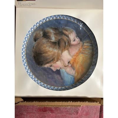 Vintage Porcelain Bing & GrÃ¸ndahl Joanna & Jon Gentle Love by A. Heesen Cooper - Thumbnail 5