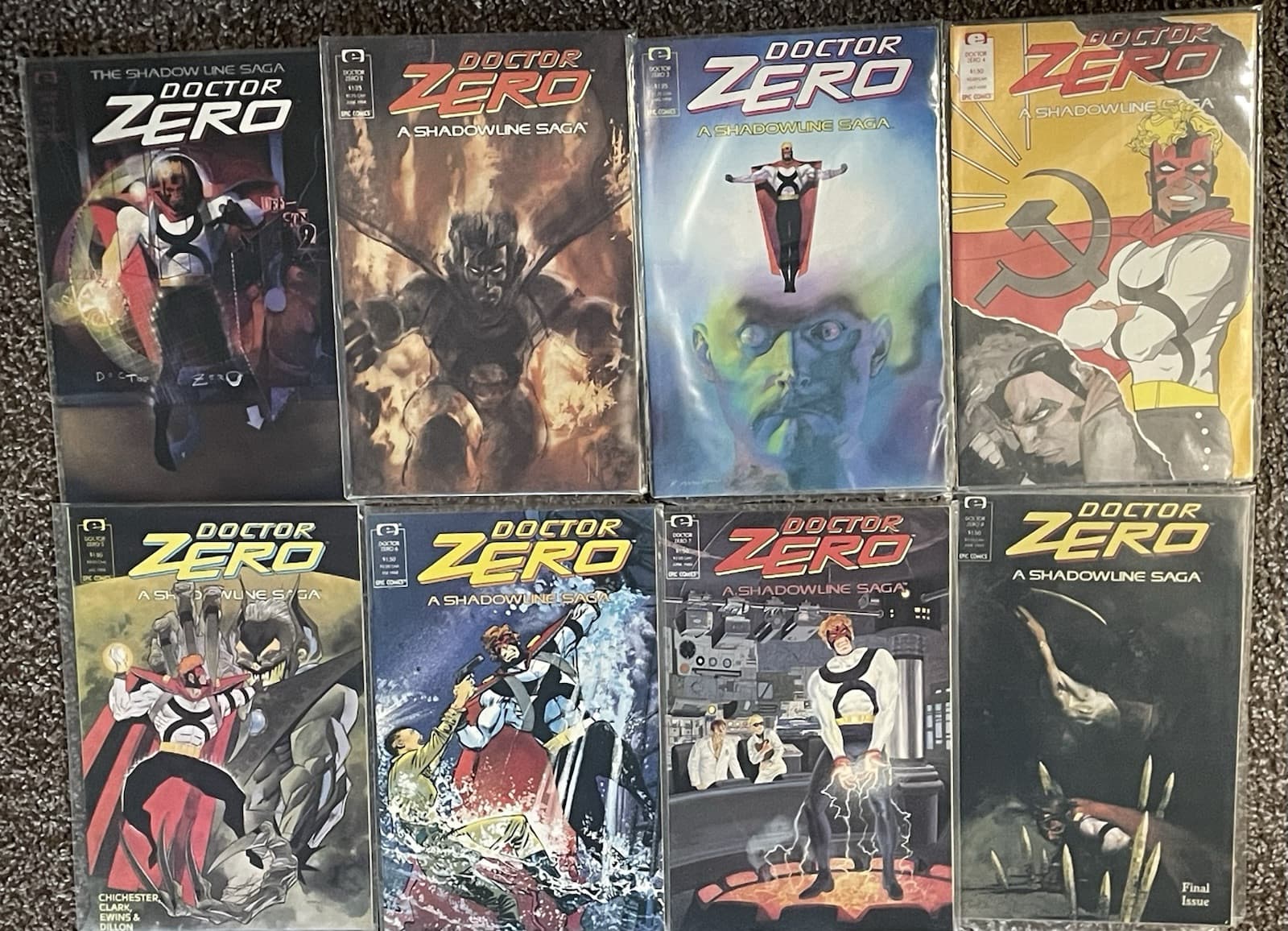 Doctor Zero #1 - 8 (1988 EPIC/Marvel) The Complete Shadow Line Saga - Image 1