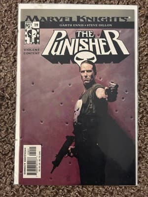 Marvel Knights The Punisher Comic Lot Issues 10 11 17 18 19 Garth Ennis Set - Thumbnail 6