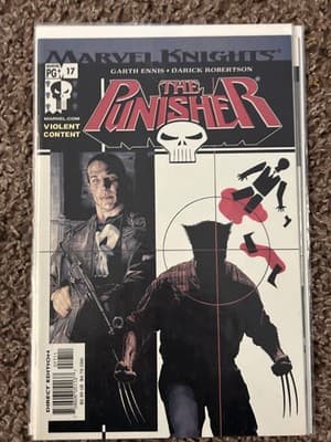 Marvel Knights The Punisher Comic Lot Issues 10 11 17 18 19 Garth Ennis Set - Thumbnail 4