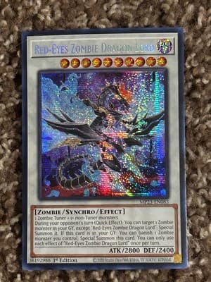 YuGiOh 5 Card Lot The Zombie Vampire Albaz Visas RedEyes Floowandereeze MP23 - Thumbnail 8