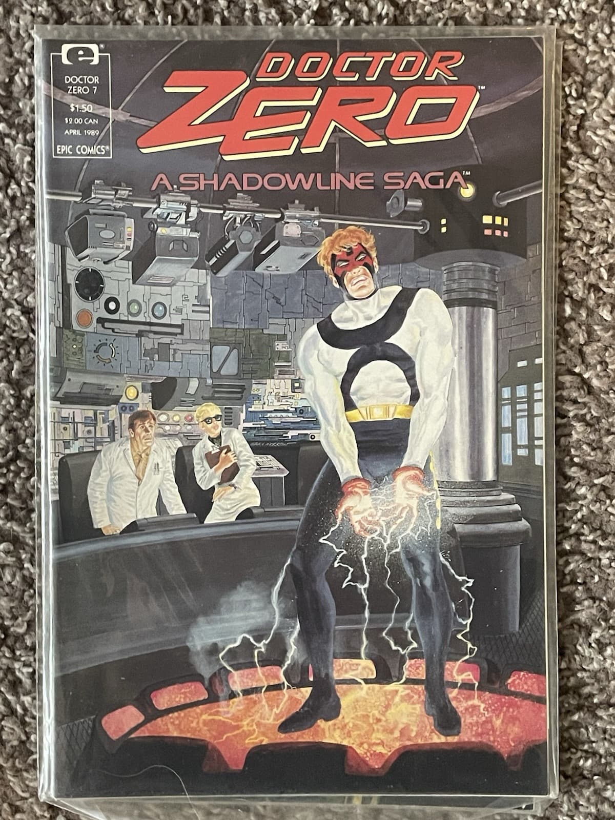 Doctor Zero #1 - 8 (1988 EPIC/Marvel) The Complete Shadow Line Saga - Thumbnail 7