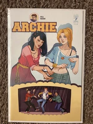 Archie Comics Lot #3 #4 #5 #6 #7 Mark Waid Veronica Fish Annie Wu Variant Covers - Thumbnail 6