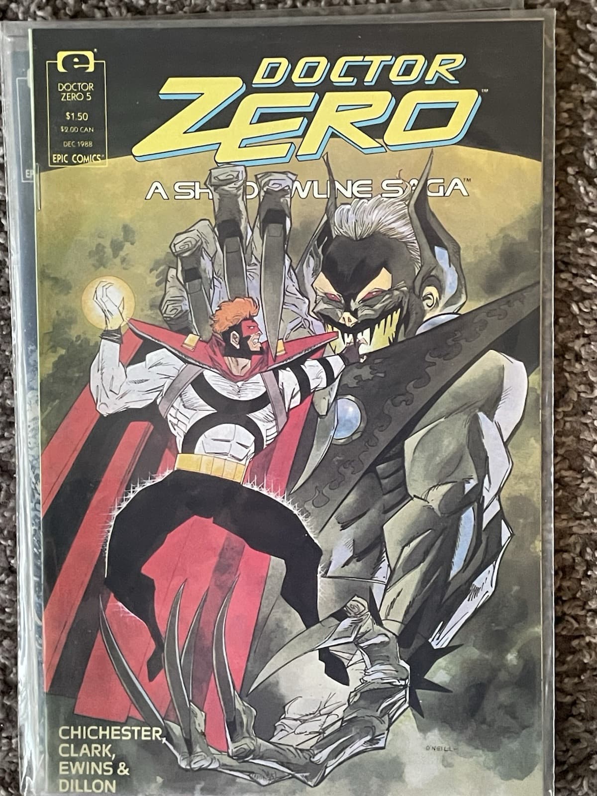 Doctor Zero #1 - 8 (1988 EPIC/Marvel) The Complete Shadow Line Saga - Thumbnail 6