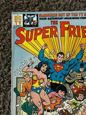 DC Comics The Super Friends #1 1976 Nov 30c TV Comic Ernie Chan Cover Vintage - Thumbnail 4