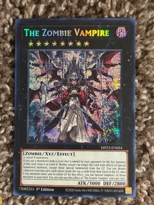 YuGiOh 5 Card Lot The Zombie Vampire Albaz Visas RedEyes Floowandereeze MP23 - Thumbnail 2
