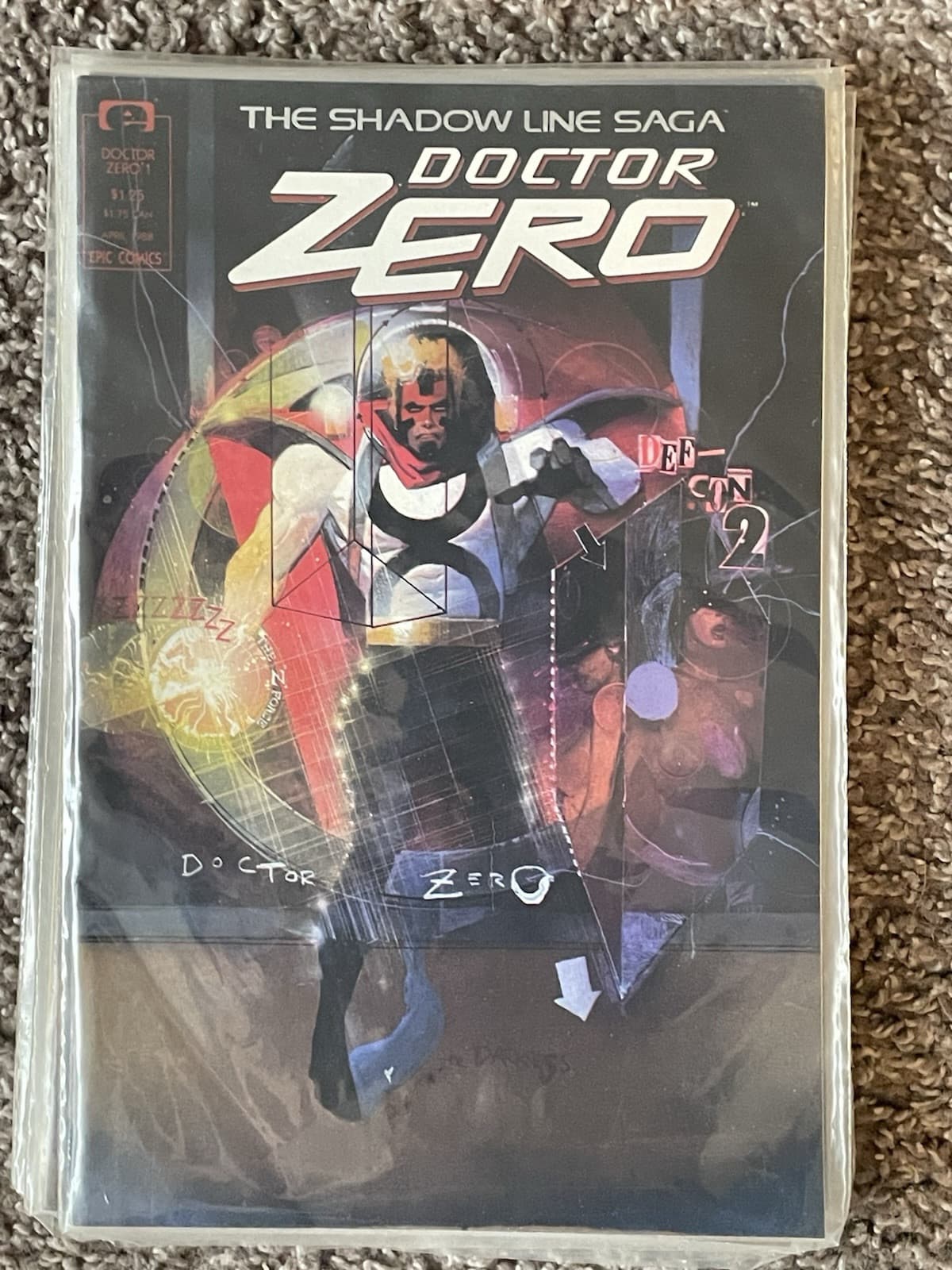Doctor Zero #1 - 8 (1988 EPIC/Marvel) The Complete Shadow Line Saga - Thumbnail 2