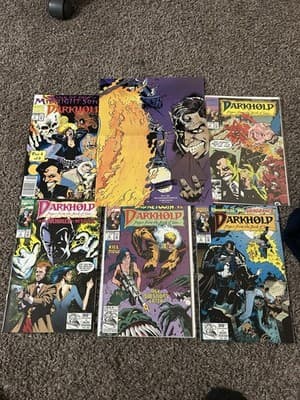 Darkhold #1 - 5 (1992 Marvel) Lot Of 5 & Poster - 1 Key Issue - Image 1