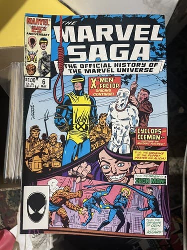 Lot Of 3 Marvel Saga #5 - 7 (1986 Marvel) X-Men, Fantastic Four, Spider-Man - Thumbnail 4