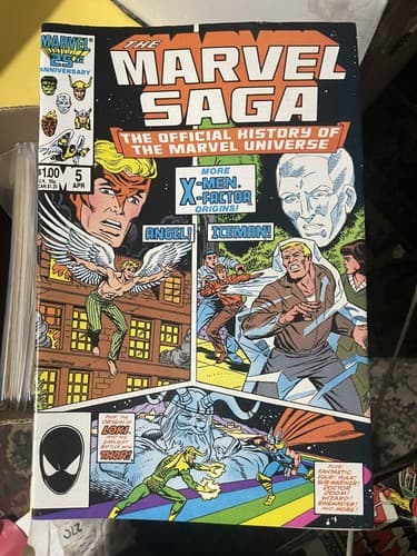 Lot Of 3 Marvel Saga #5 - 7 (1986 Marvel) X-Men, Fantastic Four, Spider-Man - Thumbnail 2