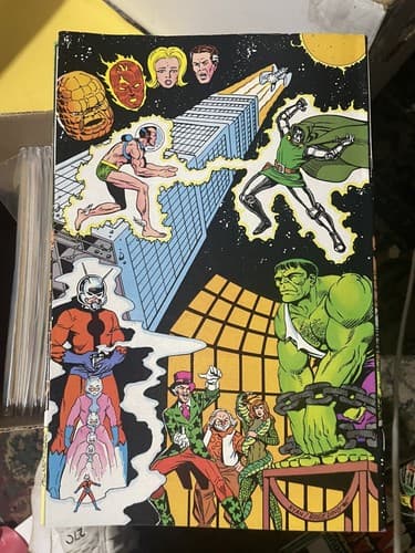 Lot Of 3 Marvel Saga #5 - 7 (1986 Marvel) X-Men, Fantastic Four, Spider-Man - Thumbnail 3