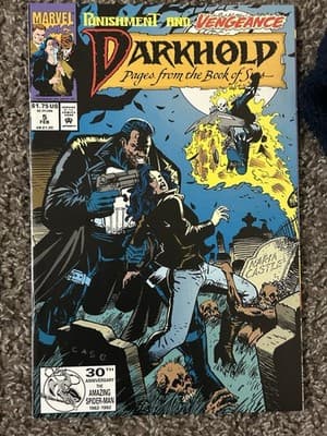 Darkhold #1 - 5 (1992 Marvel) Lot Of 5 & Poster - 1 Key Issue - Thumbnail 7