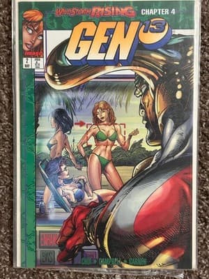 Gen13 #2 Image Comics WildStorm Rising Chapter 4 Comic J Scott Campbell Cover - Image 1