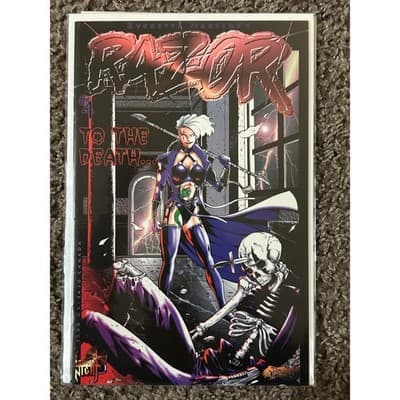 Razor Burn #2, 3, 4, 5 (1995 London Night) Lot of 4 - Thumbnail 3