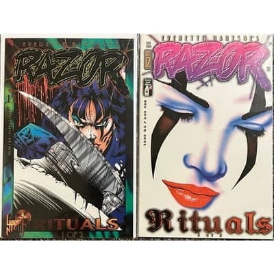 Razor 1st Series #11, 12 (1995 London Night) Lot of 2 - Image 1