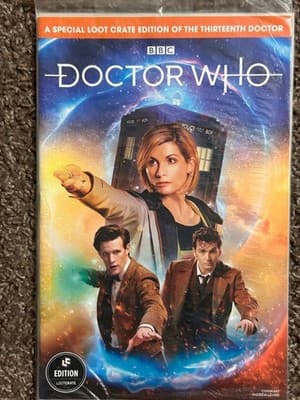 BBC Doctor Who Comic Loot Crate Special Edition Thirteenth Doctor Cover Leung - Image 1