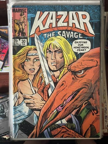 Lot Of 6 KA-ZAR THE SAVAGE #26 - 31 (1981 MARVEL) 2 KEYS - Thumbnail 6
