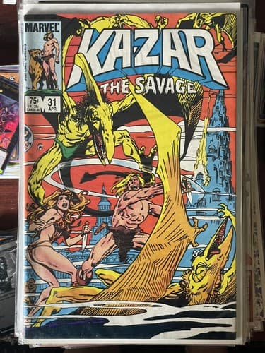 Lot Of 6 KA-ZAR THE SAVAGE #26 - 31 (1981 MARVEL) 2 KEYS - Thumbnail 7