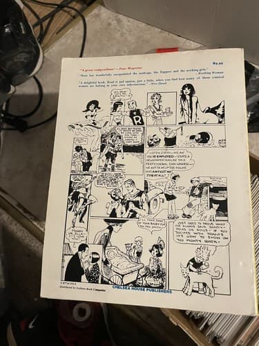 Women in the Comics By Maurice Horn (1980 Chelsea House) - Thumbnail 2