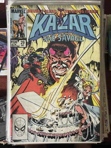 Lot Of 6 KA-ZAR THE SAVAGE #26 - 31 (1981 MARVEL) 2 KEYS - Thumbnail 5