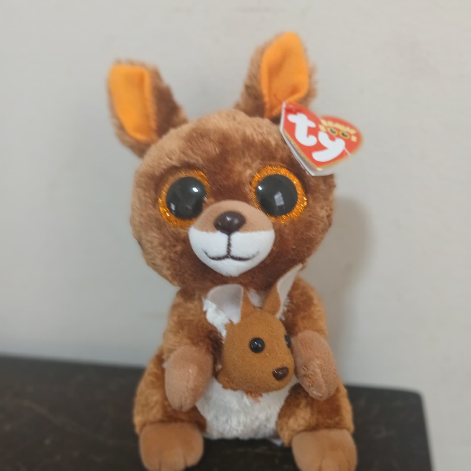 TY KIPPER THE KANGAROO BEANIE BABIES NWT - Image 1