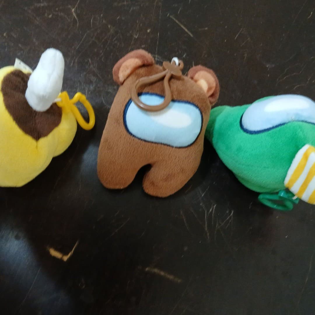 Among Us plush w clips (3] - Image 1