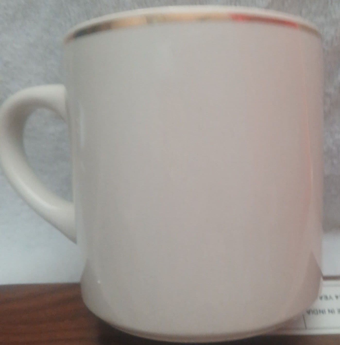 VINTAGE NASCAR BOBBY LABONTE#22 FORD RACING MAXWELL HOUSE GOLD RIMMED COFFEE MUG - Thumbnail 2