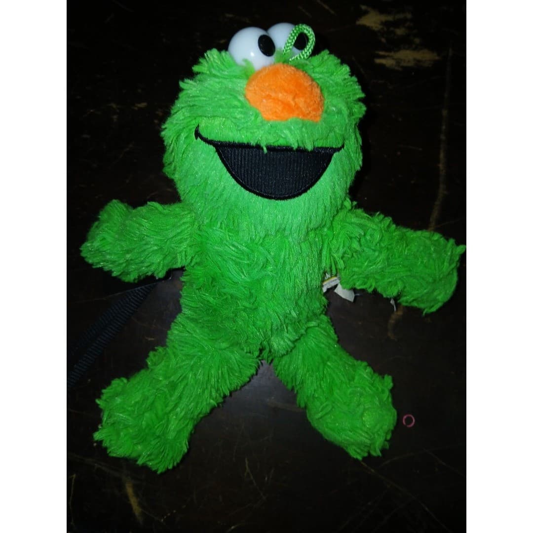 RARE 2017 Green Elmo Plush Not for Retail Sale Prize 9" Sesame Workshop 12117 - Image 1