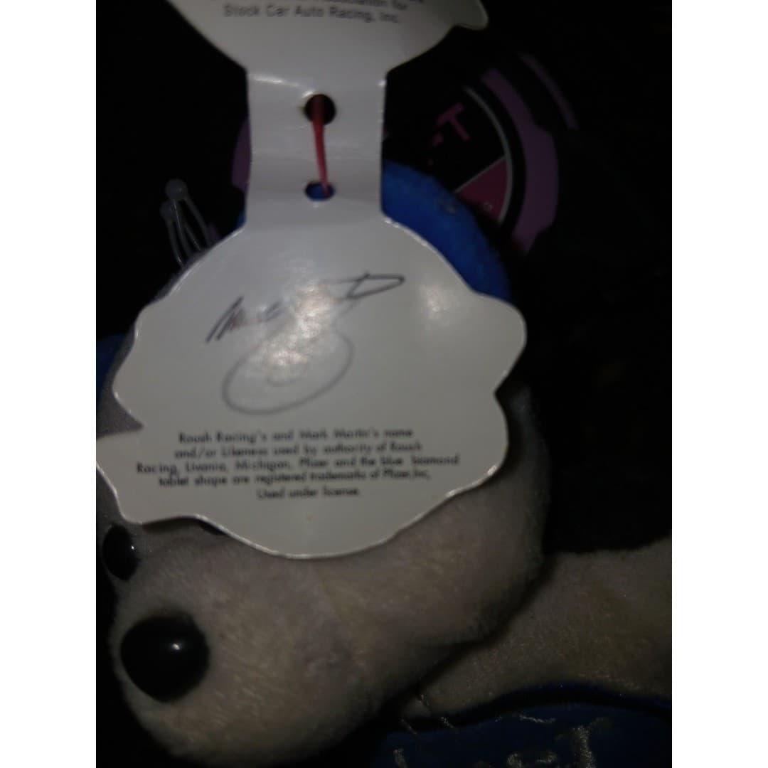 NASCAR PFIZER #6 MARK MARTIN TEAM SPEED BEAR VINTAGE - Thumbnail 8