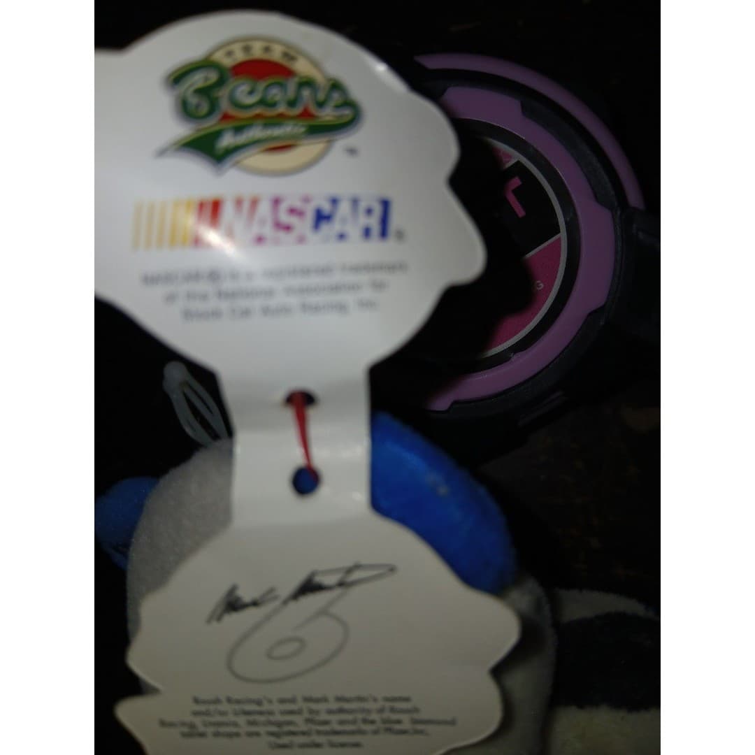 NASCAR PFIZER #6 MARK MARTIN TEAM SPEED BEAR VINTAGE - Thumbnail 7