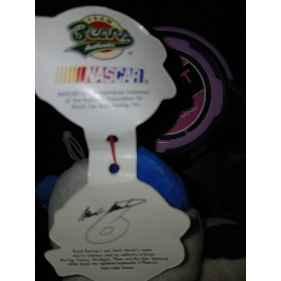 NASCAR PFIZER #6 MARK MARTIN TEAM SPEED BEAR VINTAGE - Thumbnail 6