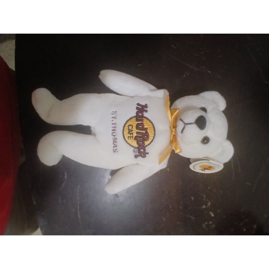Hard Rock Cafe St. Thomas Peter Beara bear vintage
